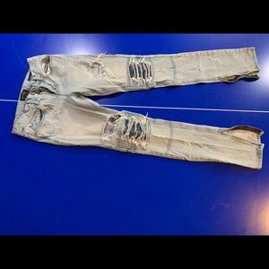 PACSUN STACKED SKINNY JEANS